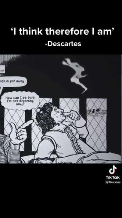 I think, therefore I am.