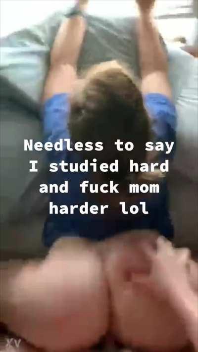 Mom’s incentives work well~