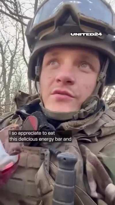 just a dude having a snack