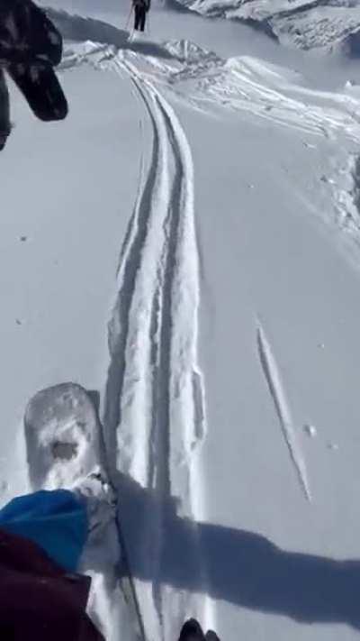 Went snowboarding for the first time this season in Austria today!