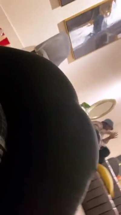 them pants coming off as soon as she get up