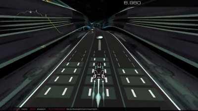 You guys ever play audio surfer 2?? I just got it and its FRICKING (srry) AWESOME!!!!