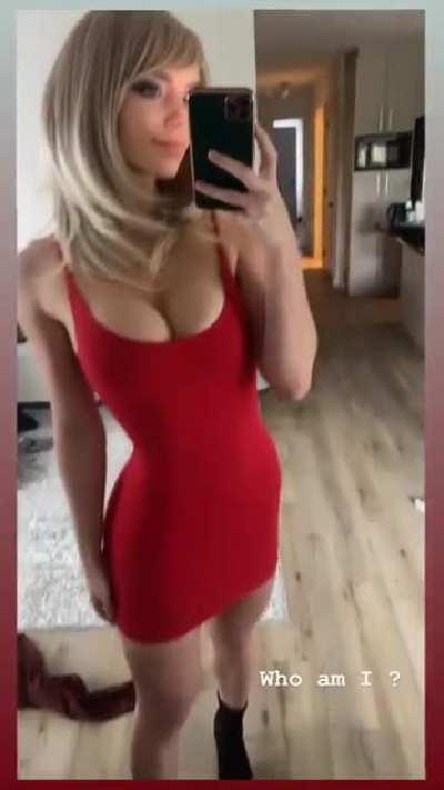 Red hot dress