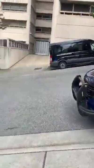 Seattle Police officer's reaction to hearing 