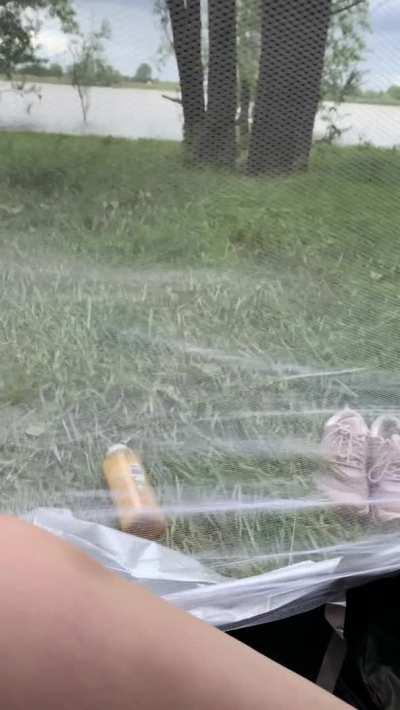 Daddy fucked me in nature 🏕️🐱