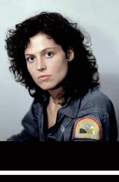 Sigourney, total bad ass and seemingly not buying into the aging process!