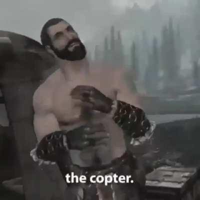 Skyrim on acid and it's also a music video