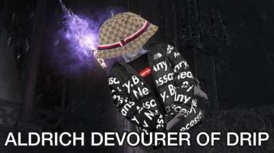 Aldrich stealing Gwyndolin’s drip