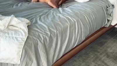 It was so hot walking in to find her like this