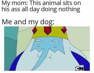 I wonder which one of us she's talking about