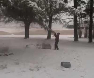 Just a kid, but still.