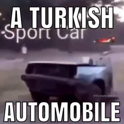 Average car in Turkey.
