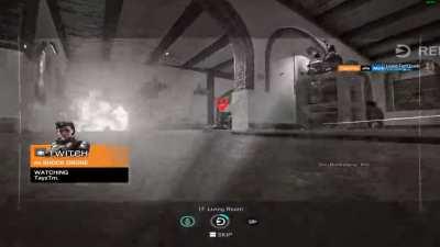 Imagine cheating with a twitch drone...kinda funny tho...