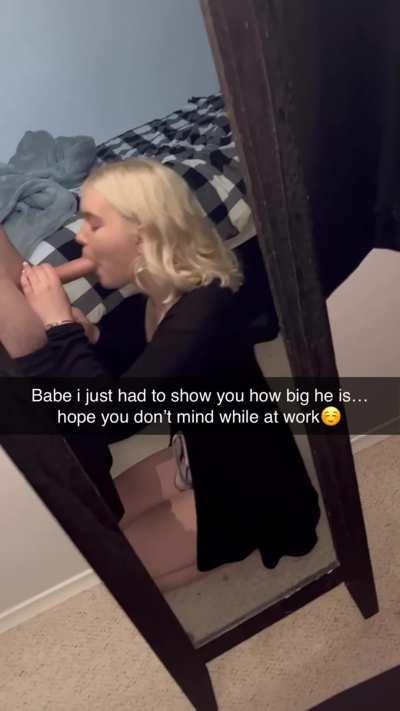 Making sure my bf knows I’ll always me a slut the right way for bwc🤤🫣