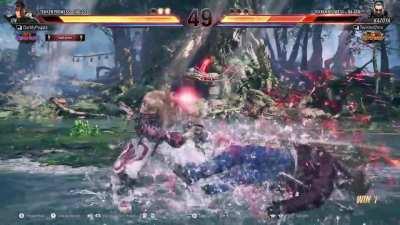 Jin's Reset combo's are Godlike!