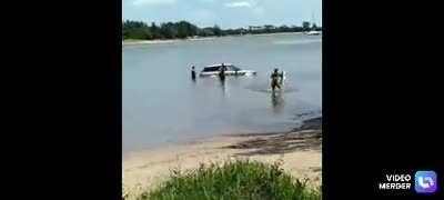 Lets swim with our cars