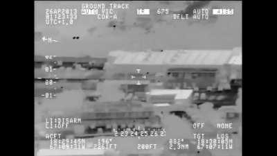 One of the strangest and most compelling UAP videos captured by Homeland Security in Puerto Rico. Thermal recording shows an object traveling fast going in and out of water seemingly without losing any speed and then splitting into two towards the end of 
