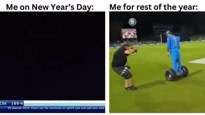 Now I wonder whether Thala attends new year parties....