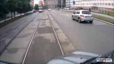 What could go wrong if I try to cut off this tram?