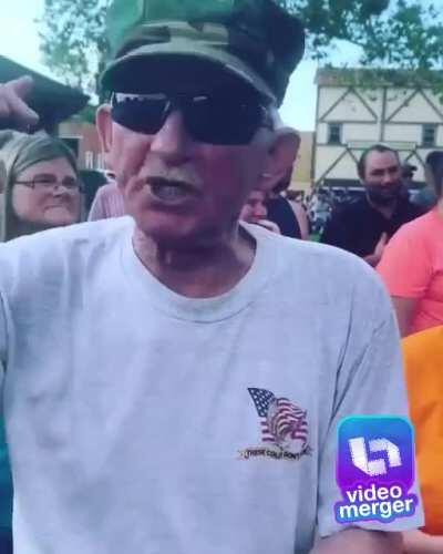 BLM counter-protestors showing that white supremacy is still very much alive - from a small town in TN yesterday