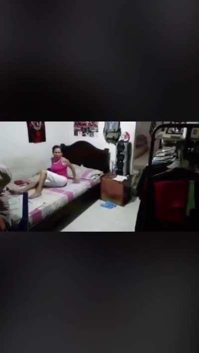 Santandereana + chancla