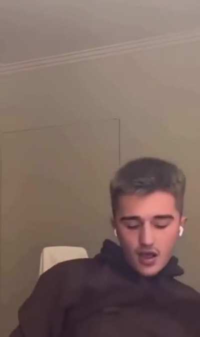 He lost a bet and had to whip it out in front of his friends. I don’t think the minded the show.