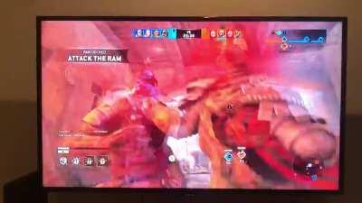 Sorry for low quality but I felt this was too good not to share: