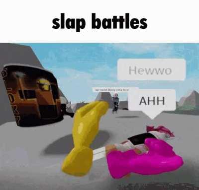 Slap battles be like: