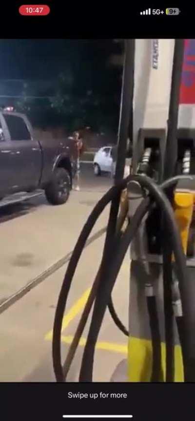 Shooting at Gas Station