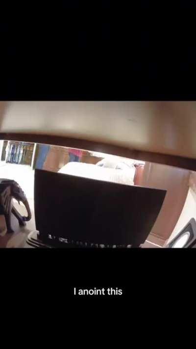 Young man harboring the antichrist sets up cameras to spy on fellow clergyman (trigger warnign)