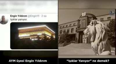 ışıklar yandı...