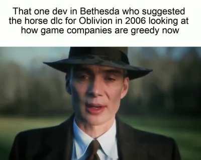 It all began with that fucking horse dlc