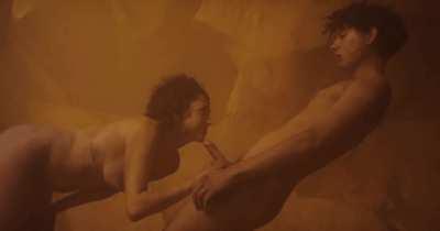 Maria Evoli Blowjob, Maria Cid Penetration scene in 'We Are The Flesh (2016)'