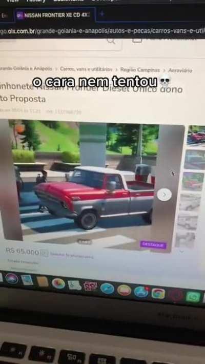 pedindo 65k ainda kkkkk