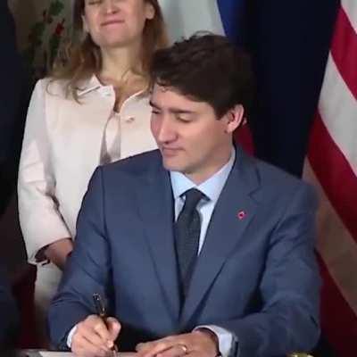 When All World Leaders Realized The President Signed the Wrong Thing