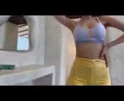 BJ Seoa - sexy Korean Girl ass Gym Look Book