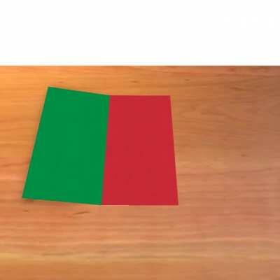 How to properly fold the flag of Italy