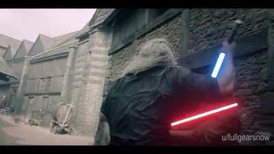 The Witcher but Geralt is a Jedi