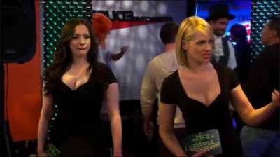 Kat Dennings and Beth Behrs