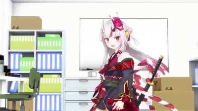 Nakiri Ayame Anime Opening