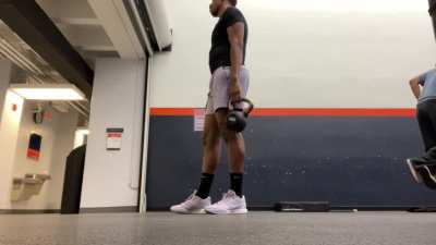 I lack explosiveness for basketball. I was told to do Kettlebell Swings. How is my form?