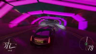 The only way to travel through the festival.