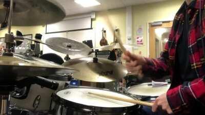 Easily the best Drums on Currents...