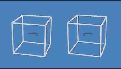 What the black magic fuckery! The boxes are not really moving!