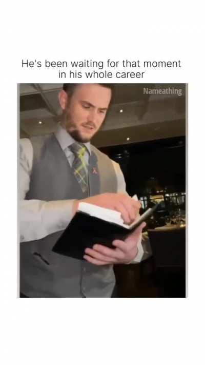 He should have double it