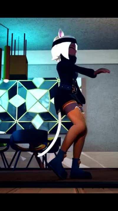 Posting a video of Whisk dancing to a random song until Murder Drones comes out - Day 34