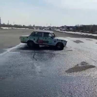 A normal car in Russia