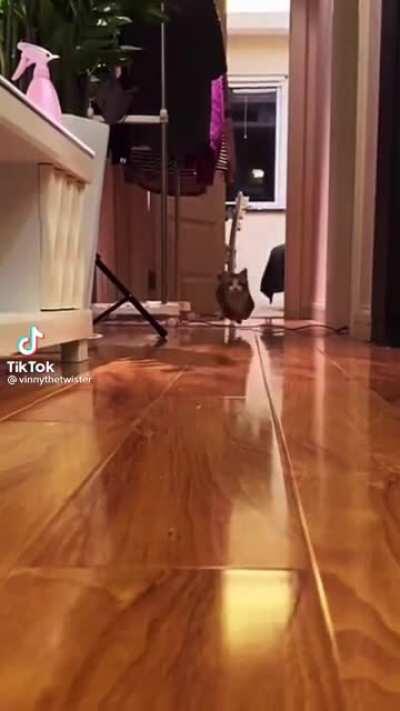 He is arriving very shortly