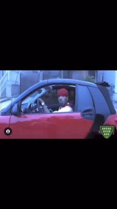 Redman Flexing in His New Ride