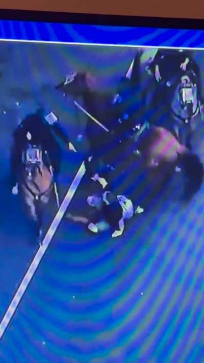 LAPD when they think no one is looking. You'd think they'd learn after years of getting caught doing this smh